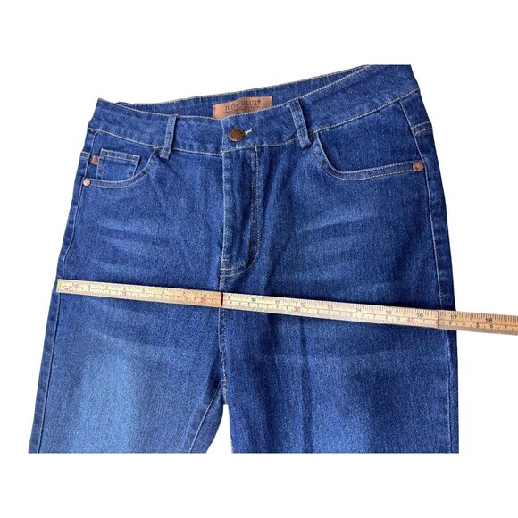 Judy Blue Womens Straight Leg Jeans Size S Blue Denim Stretch Cotton Blend - Picture 12 of 12